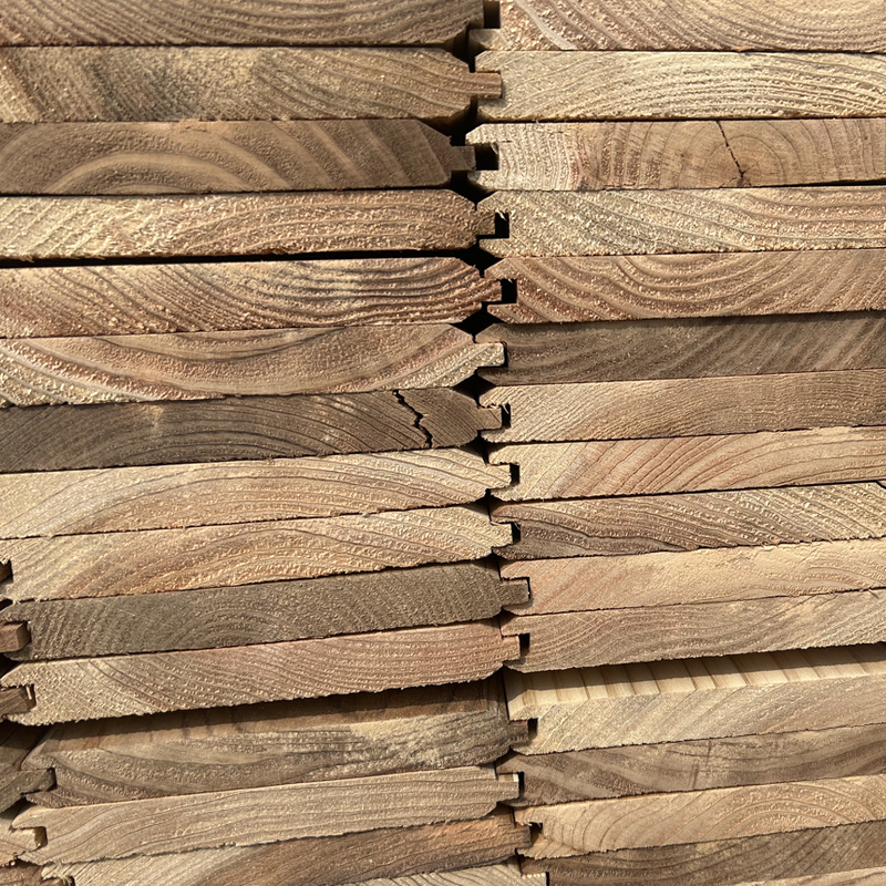 Japanse Sugi houten omheining
