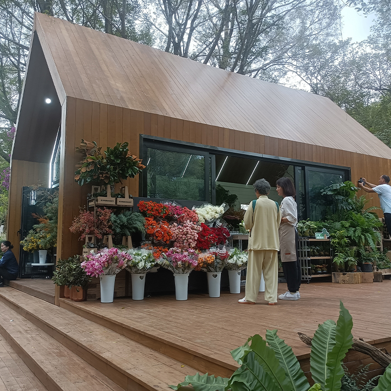 Houten tuinhuis Houten tuinhuis