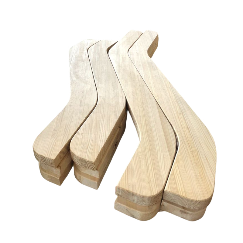 Grenen speciaal gevormd gelamineerd hout