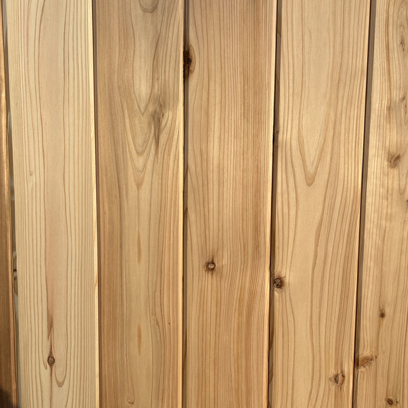 Japanse Sugi houten omheining