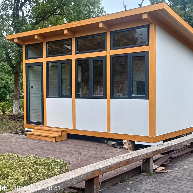 Houten berging