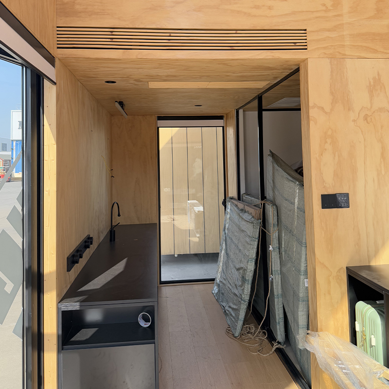 Geprefabriceerd houten vakantiehuis Geprefabriceerd houten vakantiehuis