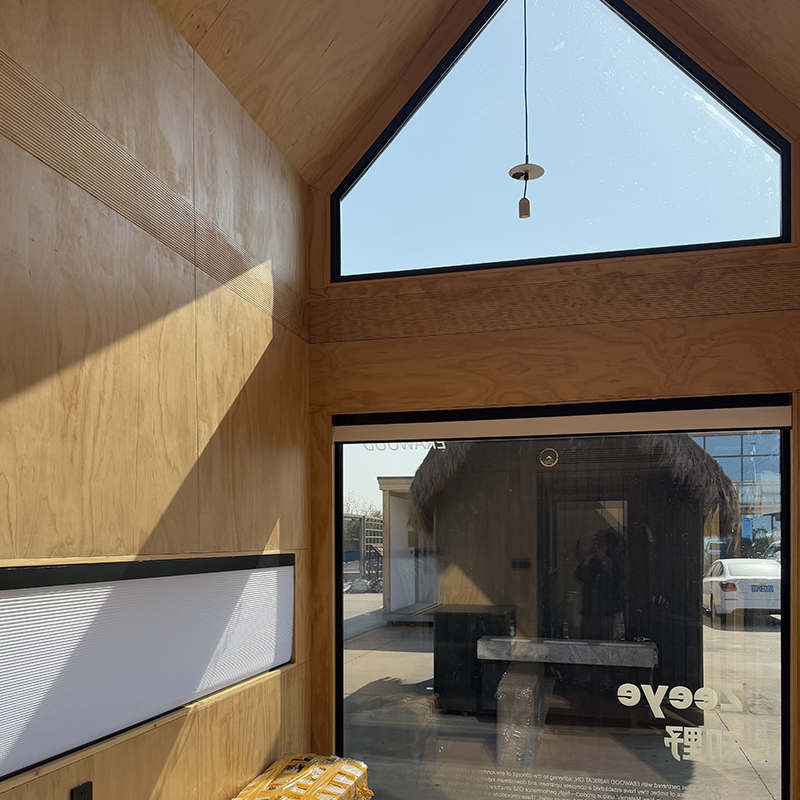 Geprefabriceerd houten vakantiehuis Geprefabriceerd houten vakantiehuis