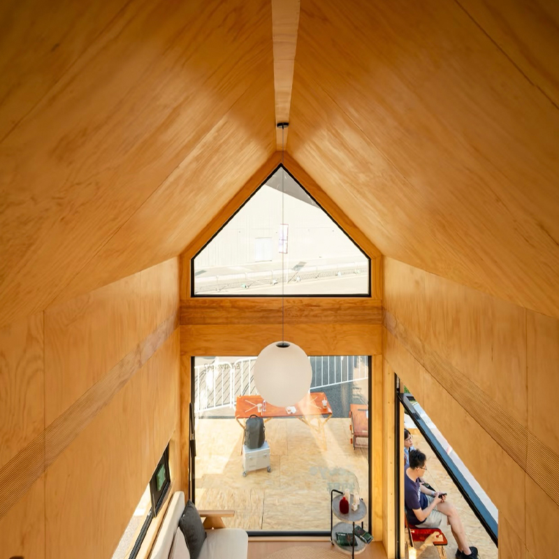 Geprefabriceerd houten vakantiehuis Geprefabriceerd houten vakantiehuis