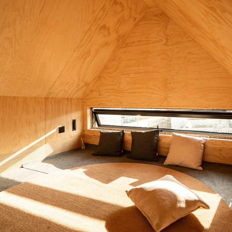 Geprefabriceerd houten vakantiehuis Geprefabriceerd houten vakantiehuis