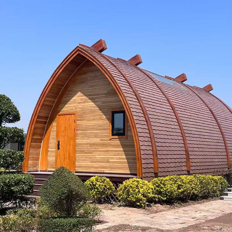 Geprefabriceerd houten botenhuis