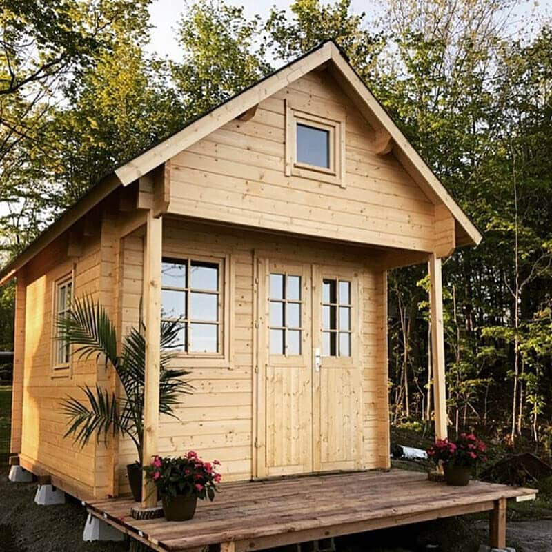 Glulam blokhut