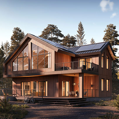 Houten huis