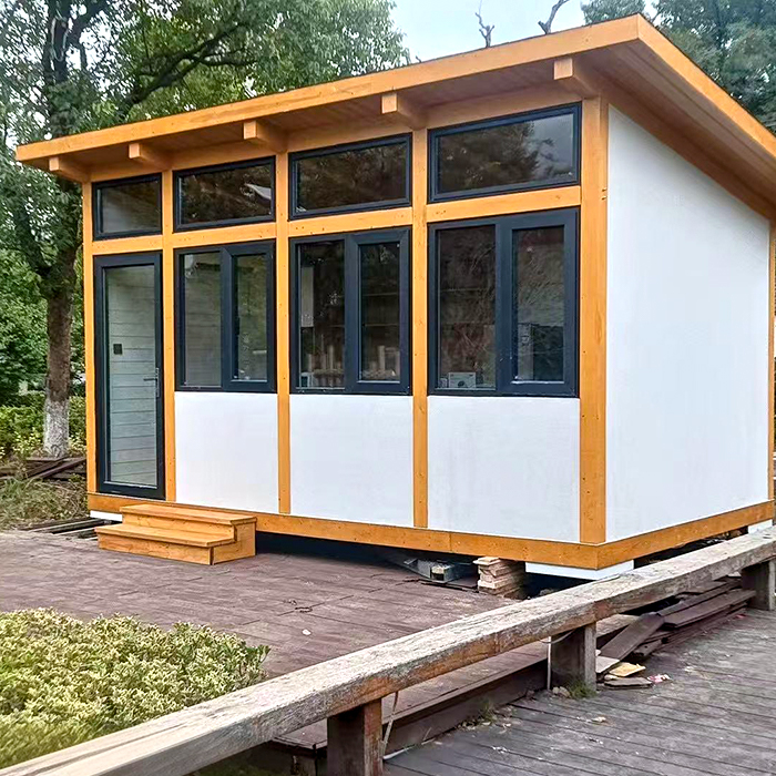Houten schuur